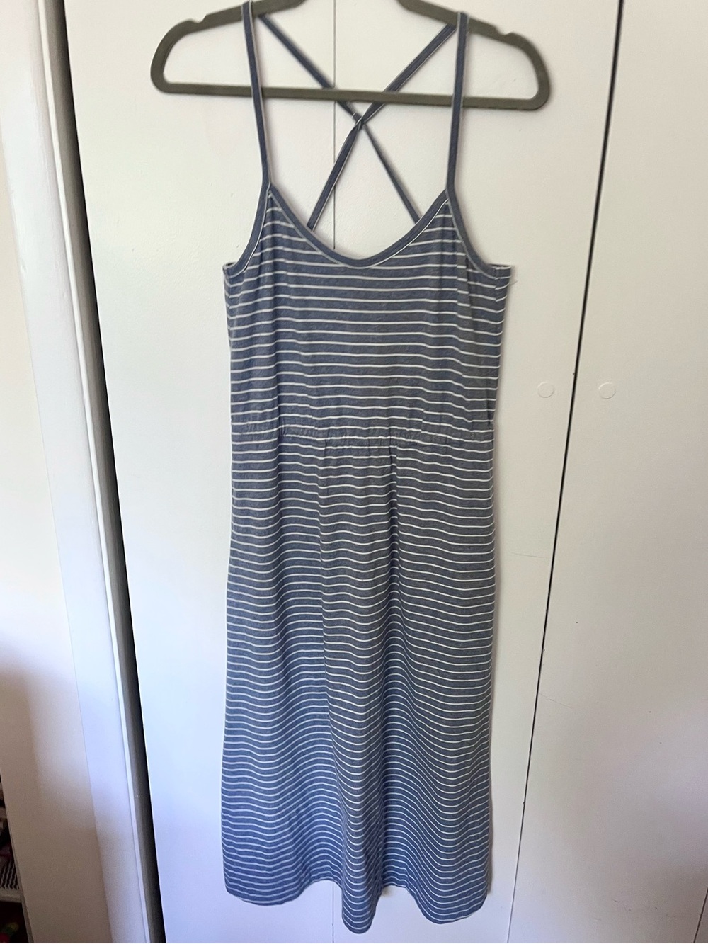 J.Crew Factory Stripe Midi Dress Size XS NWT